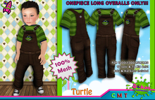 [SKTD] Toddleedoo Turtle Full Mesh Overalls LONG