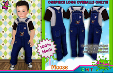 [SKTD] Toddleedoo Moose Full Mesh Overalls LONG