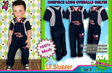 [SKTD] Toddleedoo Lil Slugger Full Mesh Overalls LONG