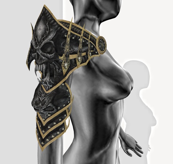 F-CREATION Pauldron Death