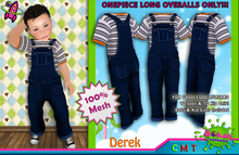[SKTD] Toddleedoo Derek Full Mesh Overalls LONG