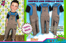 [SKTD] Toddleedoo Biker Full Mesh Overalls LONG