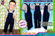 [SKTD] Toddleedoo Average Joe Full Mesh Overalls LONG