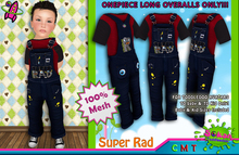 [SKTD] Toddleedoo Super Rad Full Mesh Overalls LONG