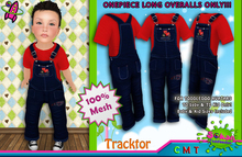 [SKTD] Toddleedoo Tracktor Full Mesh Overalls LONG