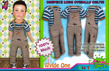[SKTD] Toddleedoo Wylde One Full Mesh Overalls LONG
