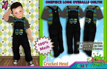 [SKTD] Toddleedoo Cracked Head Full Mesh Overalls LONG