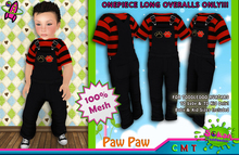 [SKTD] Toddleedoo Paw Paw Full Mesh Overalls LONG