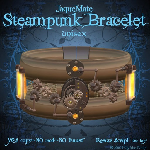 *JaqueMate*-steampunk bracelets (box)