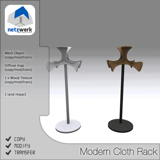 netzwerk - Modern Cloth Rack (boxed)