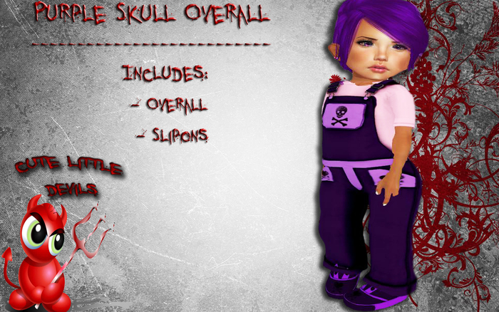 CLD Purple Overall