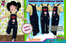 [SKTD] Toddleedoo Summer Dream Full Mesh Overalls LONG