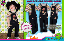 [SKTD] Toddleedoo Cake Full Mesh Overalls LONG