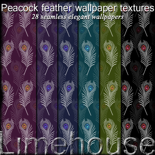 Peacock wallpaper textures
