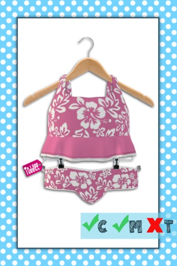 *SC* Pink Hawaiian Bikini - TD