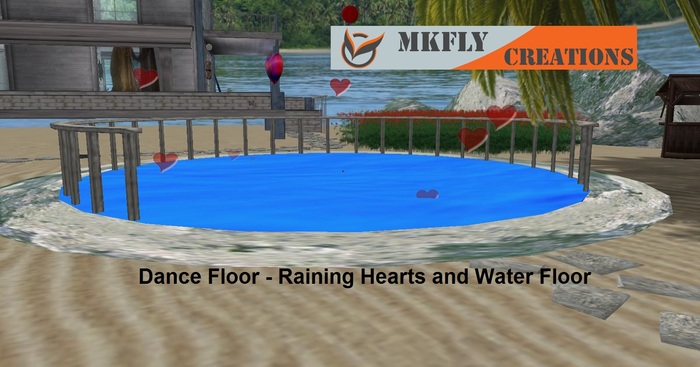 Dance Floor - Water/Railing/Hearts