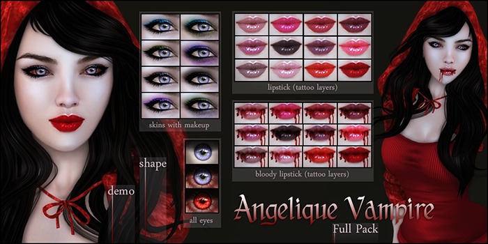 Angelique Vampire - Full Pack