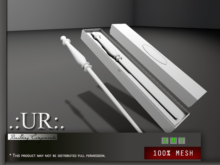 .:UR:. Wizarding Collection - Box & Wand II (full perm mesh)