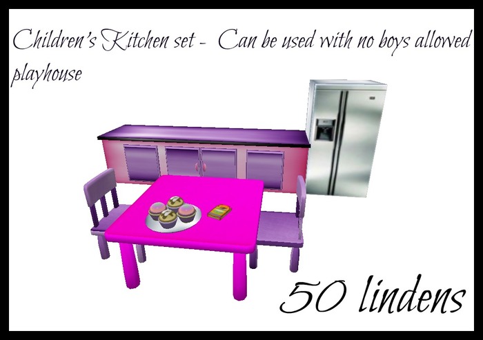 PLAYHOUSE KITCHEN set