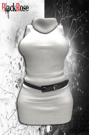 BlackRose TurtleNeck Dress Ice