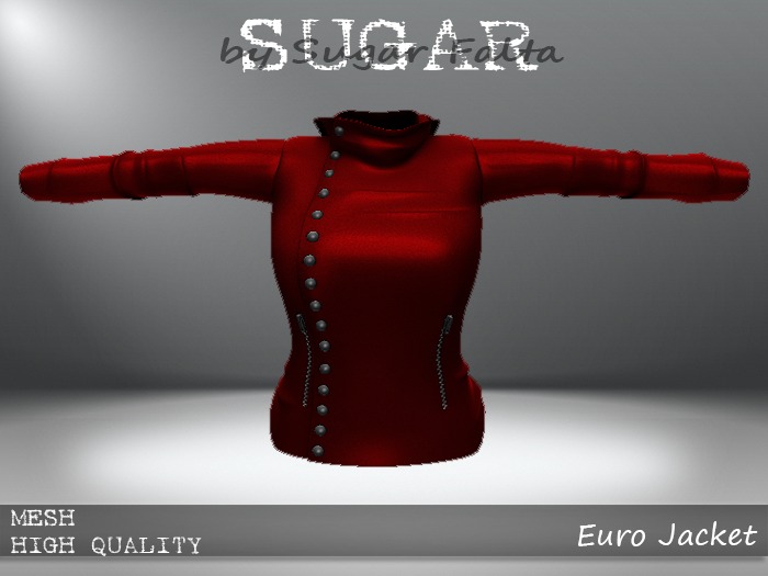 SUGAR - Euro Jacket - RED