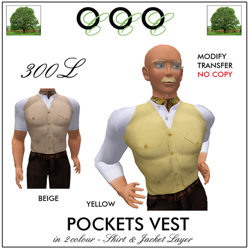Pockets Vest