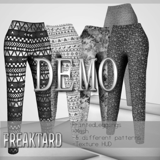 FreakTard- PrintedLeggings - DEMO