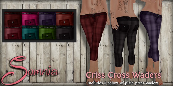 .: Somnia :. Criss Cross Waders