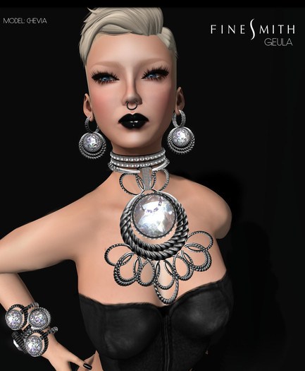 FINESMITH GEULA SILVER jewelry set