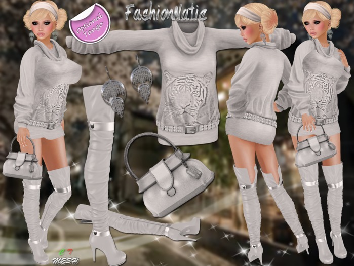 MESH Tabatha Outfit FashionNatic + Lolas Tango Applier (optional)