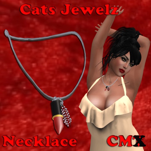 Lipstick Necklace