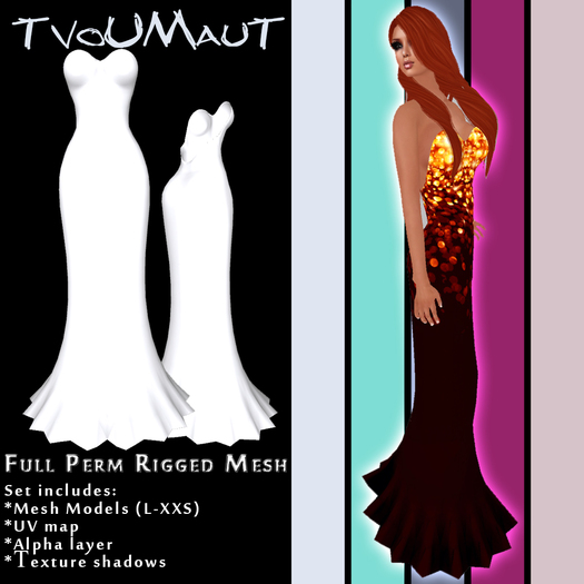 Formal Dress (Full Perm/Rigged Mesh)