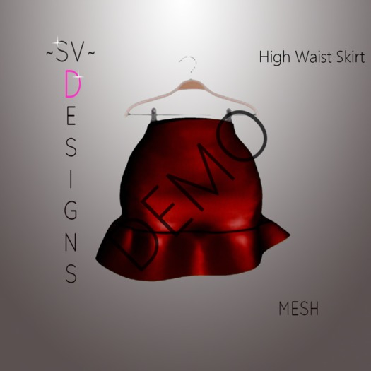 ~SV~ High Waist Skirt Demo