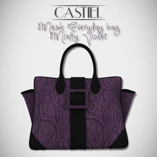 CASTIEL Minky Violet Bag