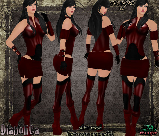 DIABOLICA -IVONNE red