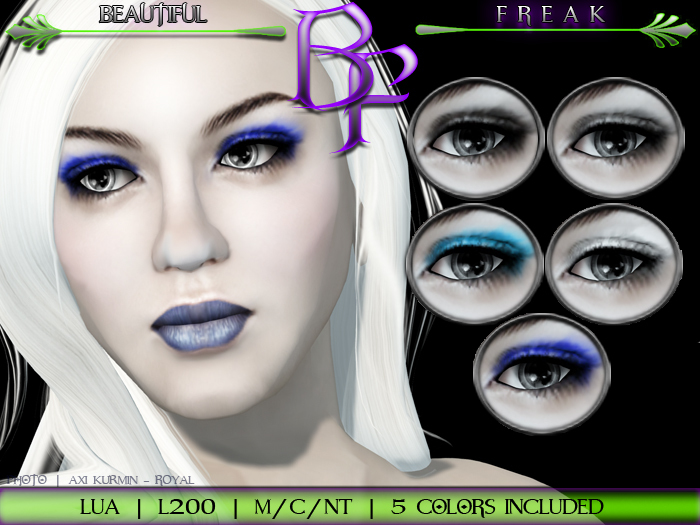 Beautiful Freak: Lua eyeshadow - bbgrw