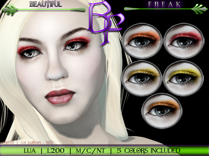 Beautiful Freak: Lua eyeshadow - cgory