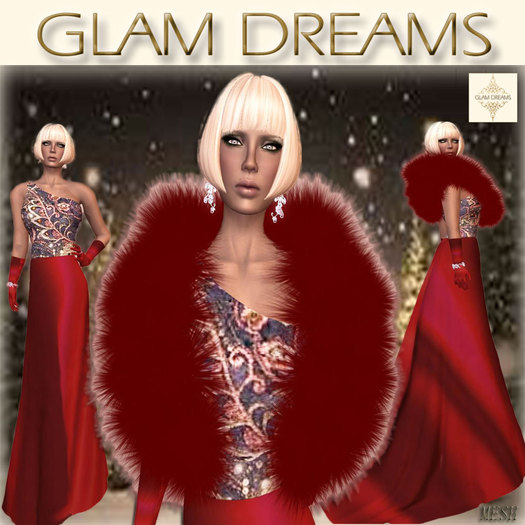Glam Dreams Spring Flowers Set ( Red & Pink)