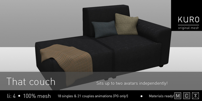 Kuro - That couch (PG)