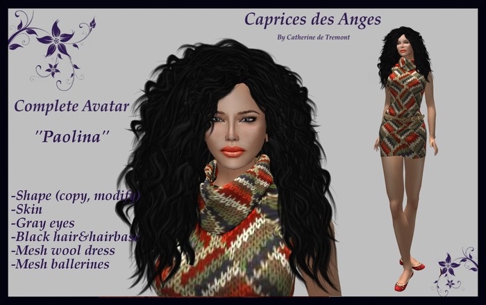 *CdT" Complete avatar "Paolina"