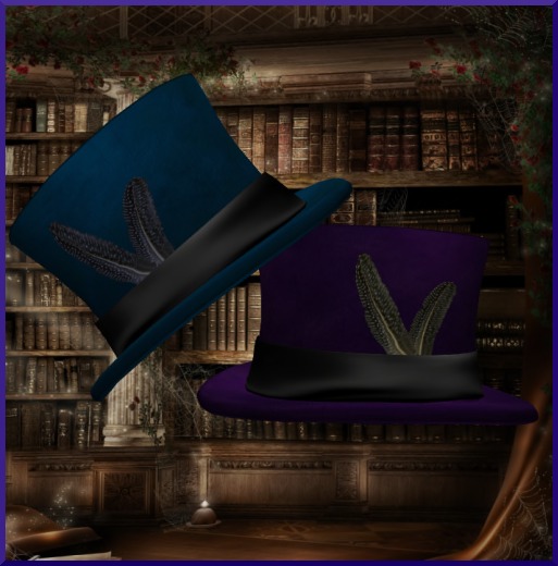 Blue & Purple Tophats