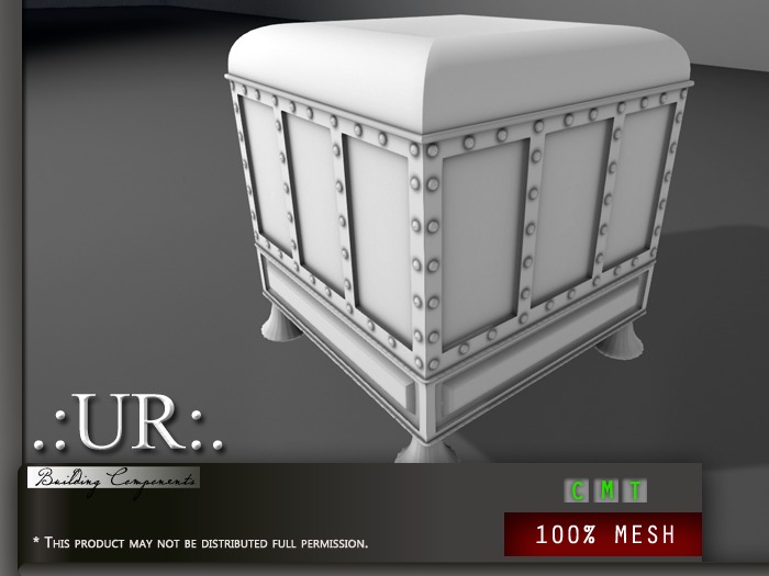 .:UR:. Celtic Collection - Ottoman (full perm mesh)