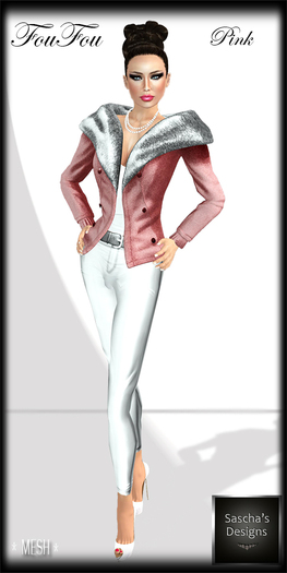 SAS - FouFou Pink Pants Outfit (Mesh)