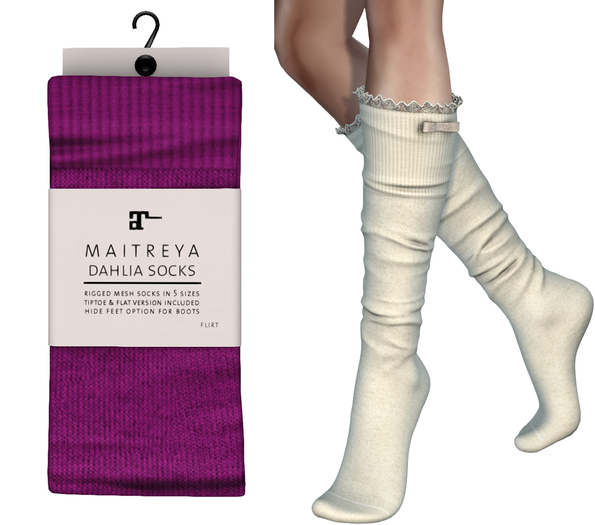 Maitreya Dahlia Socks * Flirt