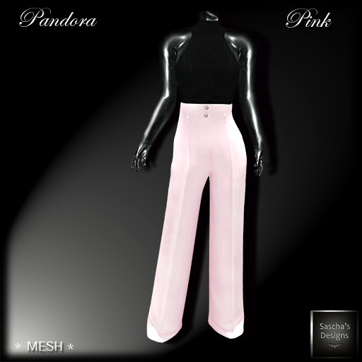 SAS - Pandora Pink Outfit (Mesh)