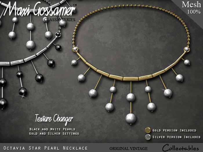 Necklace - Octavia Star Pearl