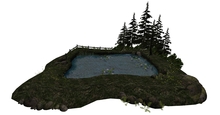 Mesh Forest Lake by Felix 36 Prim=35x27m Size copy-mody