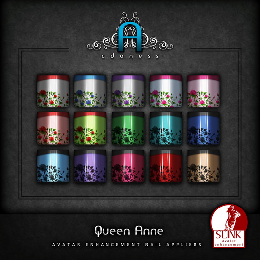 adoness: Slink Avatar Enhancement Nails: Queen Anne