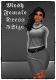 Female Mesh Dress Grey