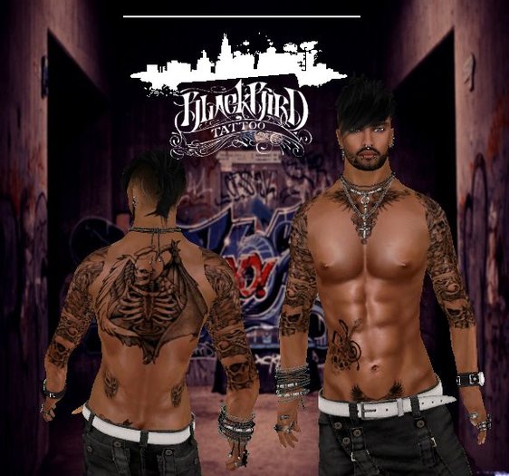 Upper Body Tattoo 